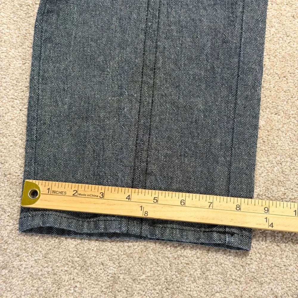 True Religion Cargo Jeans Men 40W Gray Devin Straight Leg Utility Denim Pants